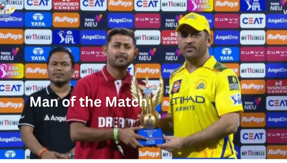 ms dhoni player of the match