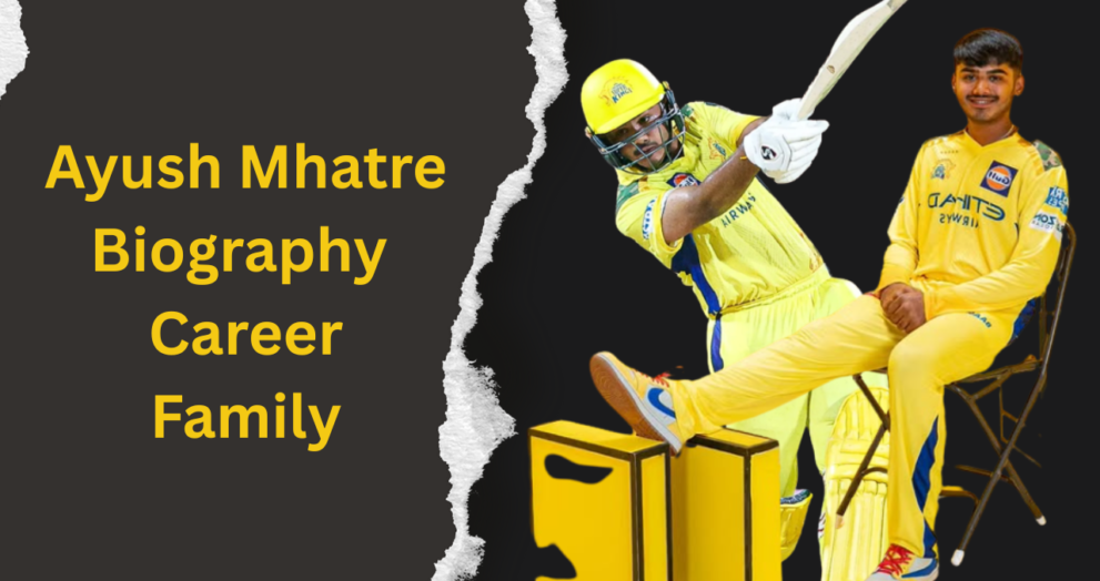 Ayush Mhatre Biography