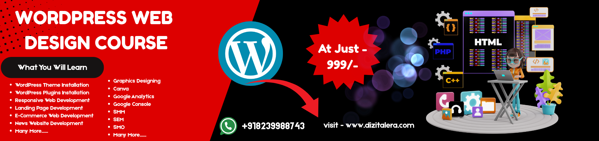 WORDPRESS WEB DESIGN COURSE